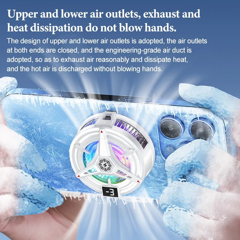 Magnetic Mobile Phone Cooling Fan
