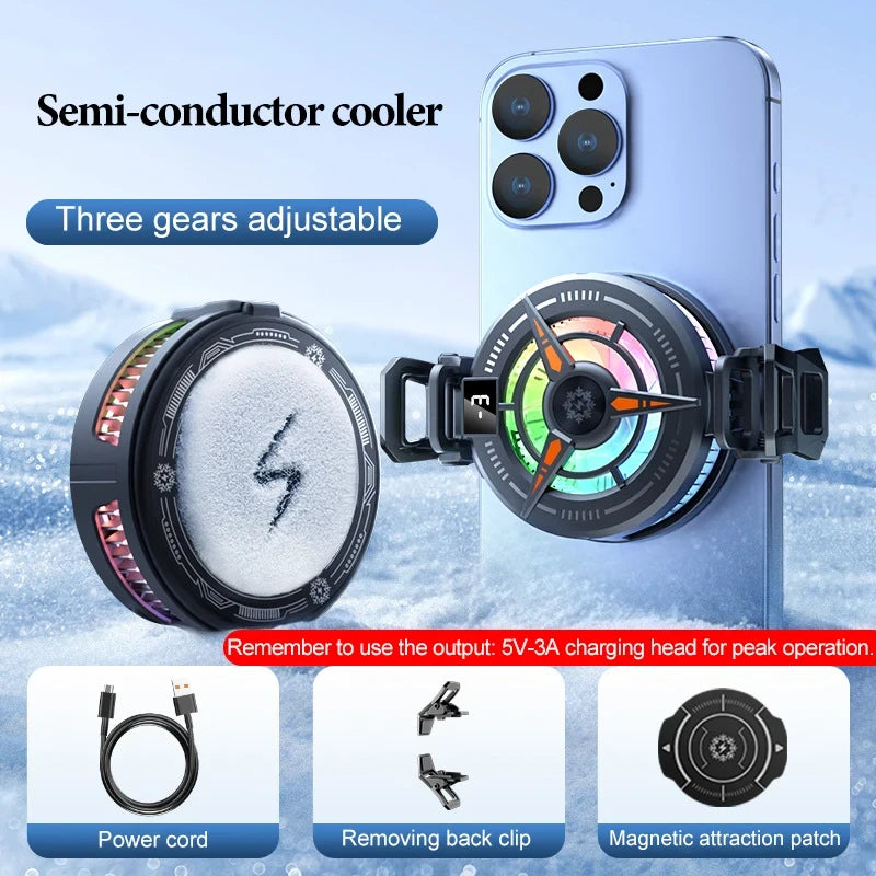Magnetic Mobile Phone Cooling Fan