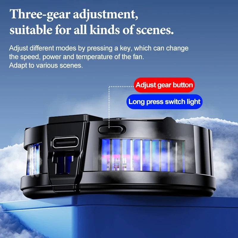 Magnetic Mobile Phone Cooling Fan