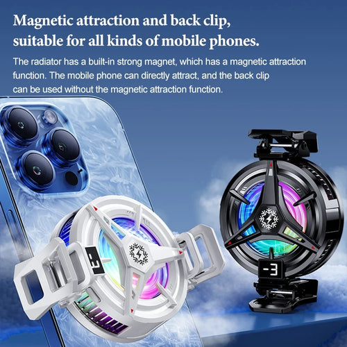 Magnetic Mobile Phone Cooling Fan